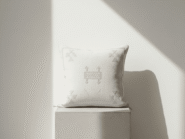 Funda de Cojín Sabra Blanco Roto "Sal del Atlas" – Modelo SA-05