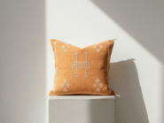 Federa per cuscino Sabra Terracotta "Tramonto di Marrakech" – Modello SA-02 – 45x45 cm