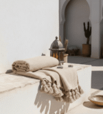 Gray Moroccan Blanket - Moroccan Store - Moroccan Art