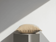 Funda de Cojín Sabra Beige Claro "Duna Suave" – Modelo SA-03