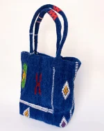 Bolso tipo cabas - Azul