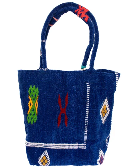 Bolso tipo cabas - Azul