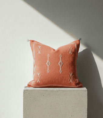 Funda Sabra Rosa “Flor del Oasis” - 45cm x 45cm