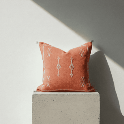 Funda Sabra Rosa “Flor del Oasis” - 45cm x 45cm