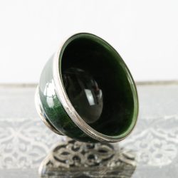 Cuencos Marroquíes de Cerámica Hechos a Mano Verde1