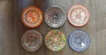 Hand-Painted Moroccan Ceramic Plate – Traditional Bohemian Art 17,5 cm