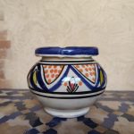 Cenicero de Cerámica Marroquí Azul