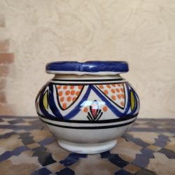 Cenicero de Cerámica Marroquí Azul