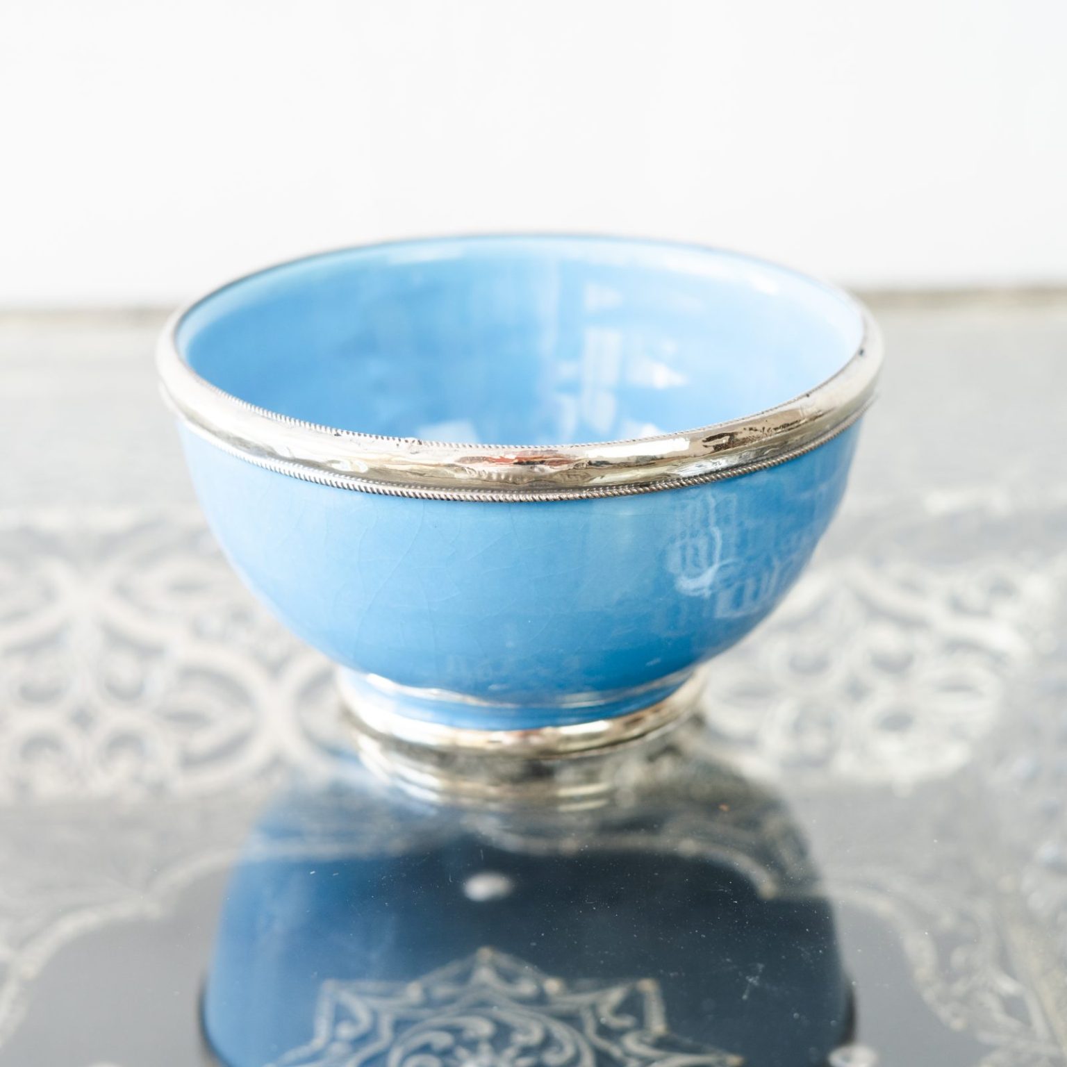 Handgefertigte marokkanische Keramikschalen Cielo