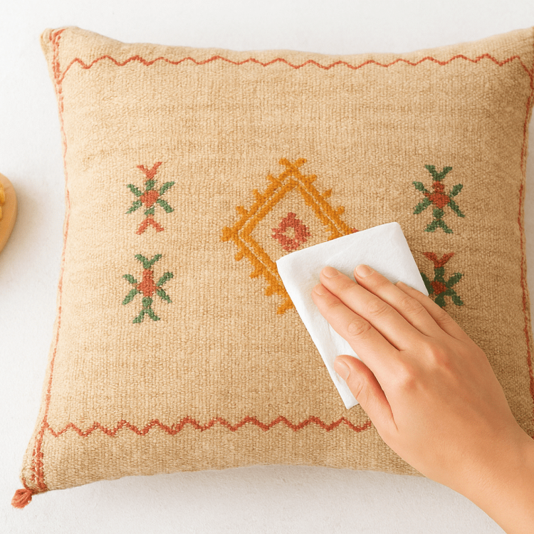 Guía Completa Limpiar y Cuidar Cojines de Sabra