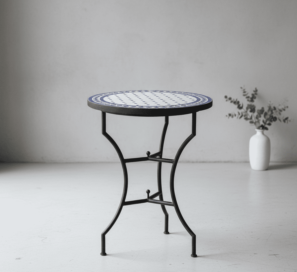 Mesa de Jardín Mosaico "Zafiro" Marroquí