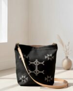 Sabra Handmade Shoulder Bag | Black
